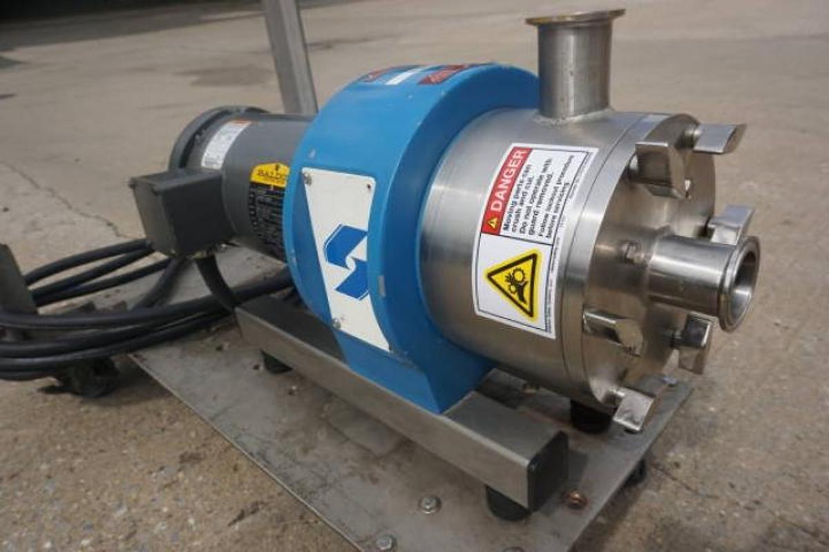 Used Silverson LS275 Stainless Inline High Shear Mixer, Portable