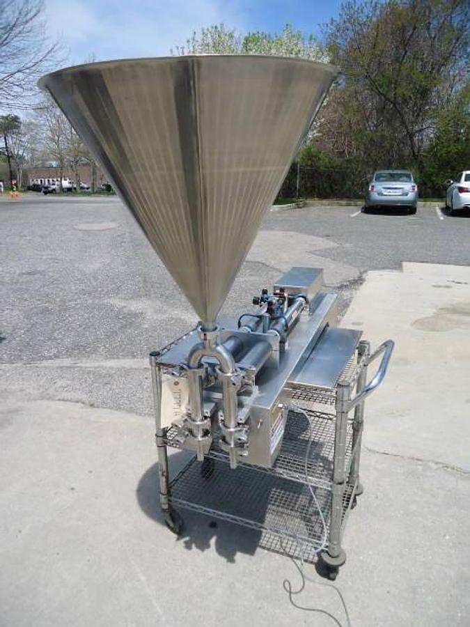 Used Ron Ungar Twin Piston Filler, Air Operated
