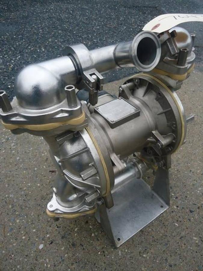 Used Sandpiper Ssb1-A Double Diaphragm Pump, Stainless