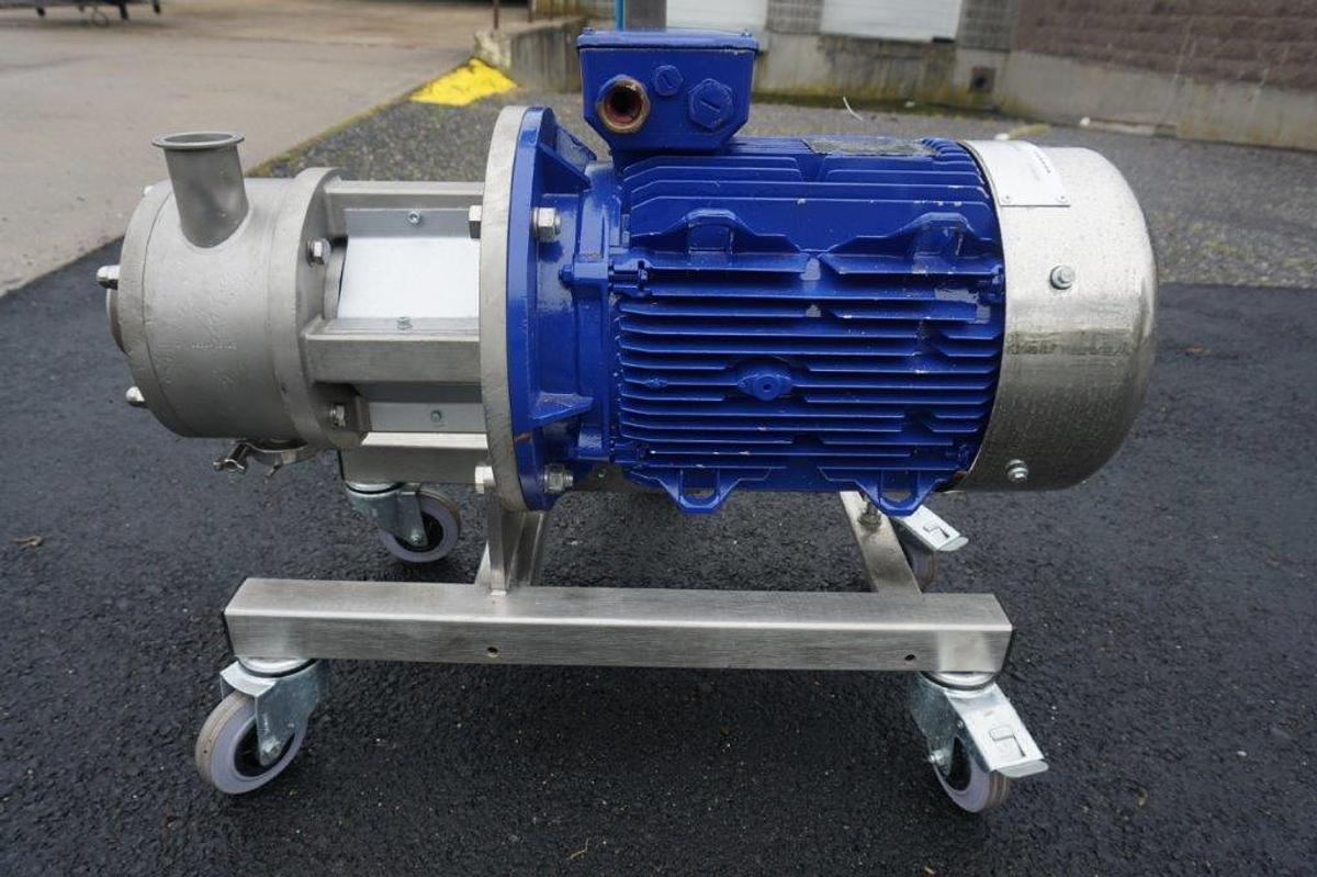 Used Silverson 450-UHS Stainless Ultra Hygienic Inline High Shear Mixer