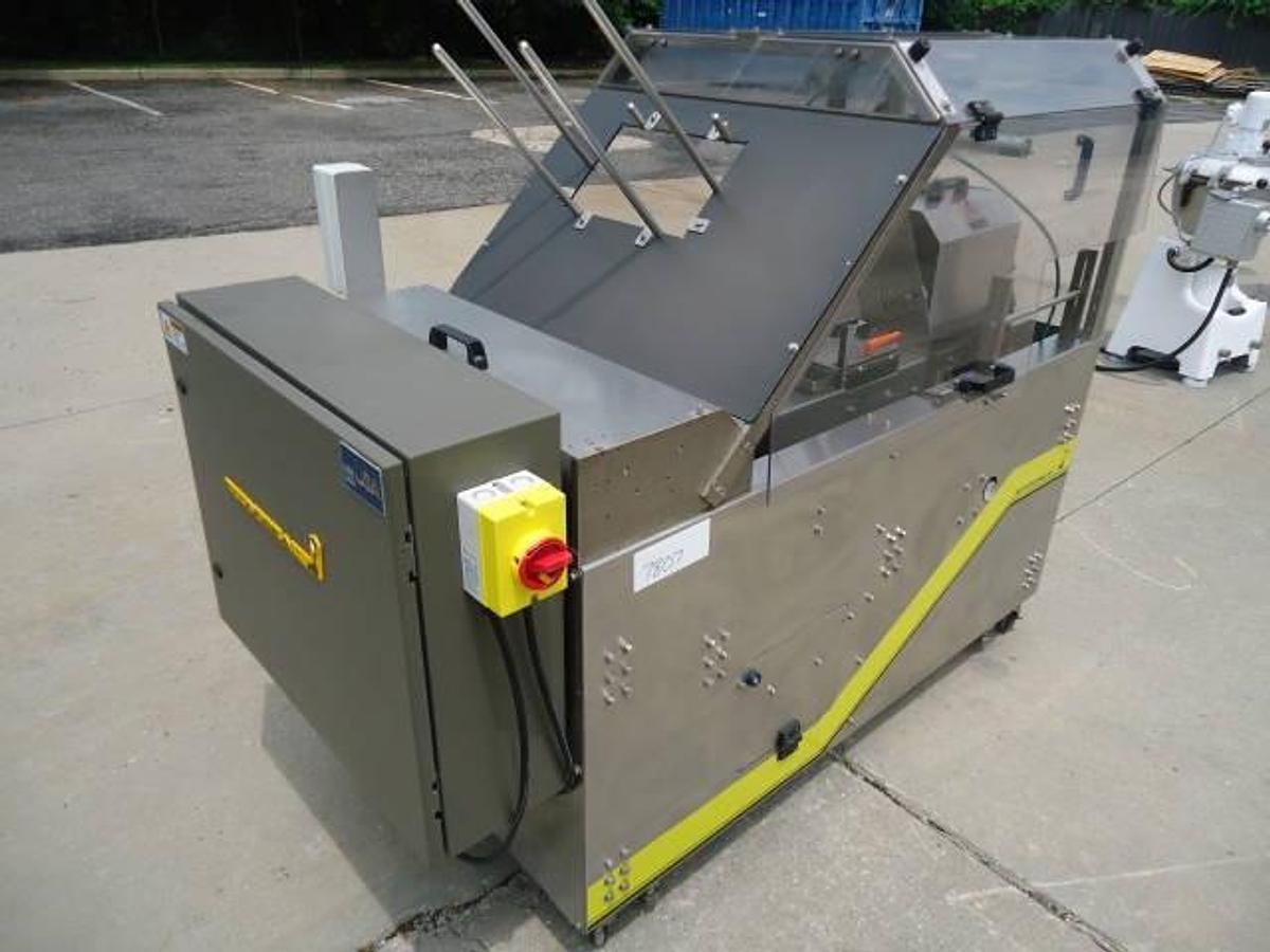 Used Econoseal E2000 Cartoner With Hot Melt, Stainless Steel