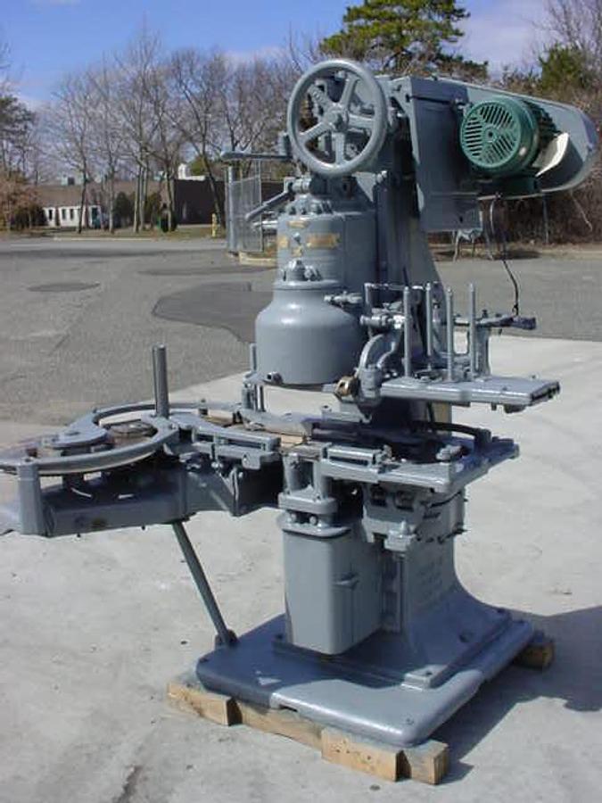 Used CANCO 08 AUTOMATIC CAN CLOSER, #10 CANS 30 Cans per Minute