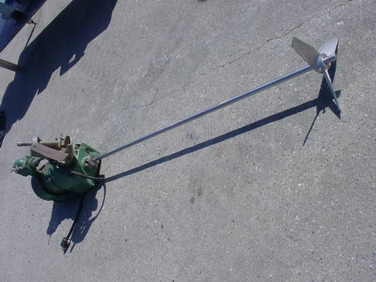 Used Lightnin 1/2 Hp Single Phase Portable Mixer, Explosion Proof