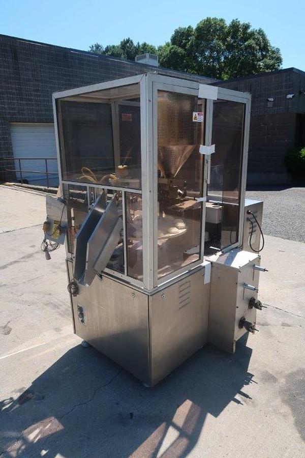 Used Kalix KX-80 Ultra Sonic Tube Filling and Sealing Machine, 80 Per Minute