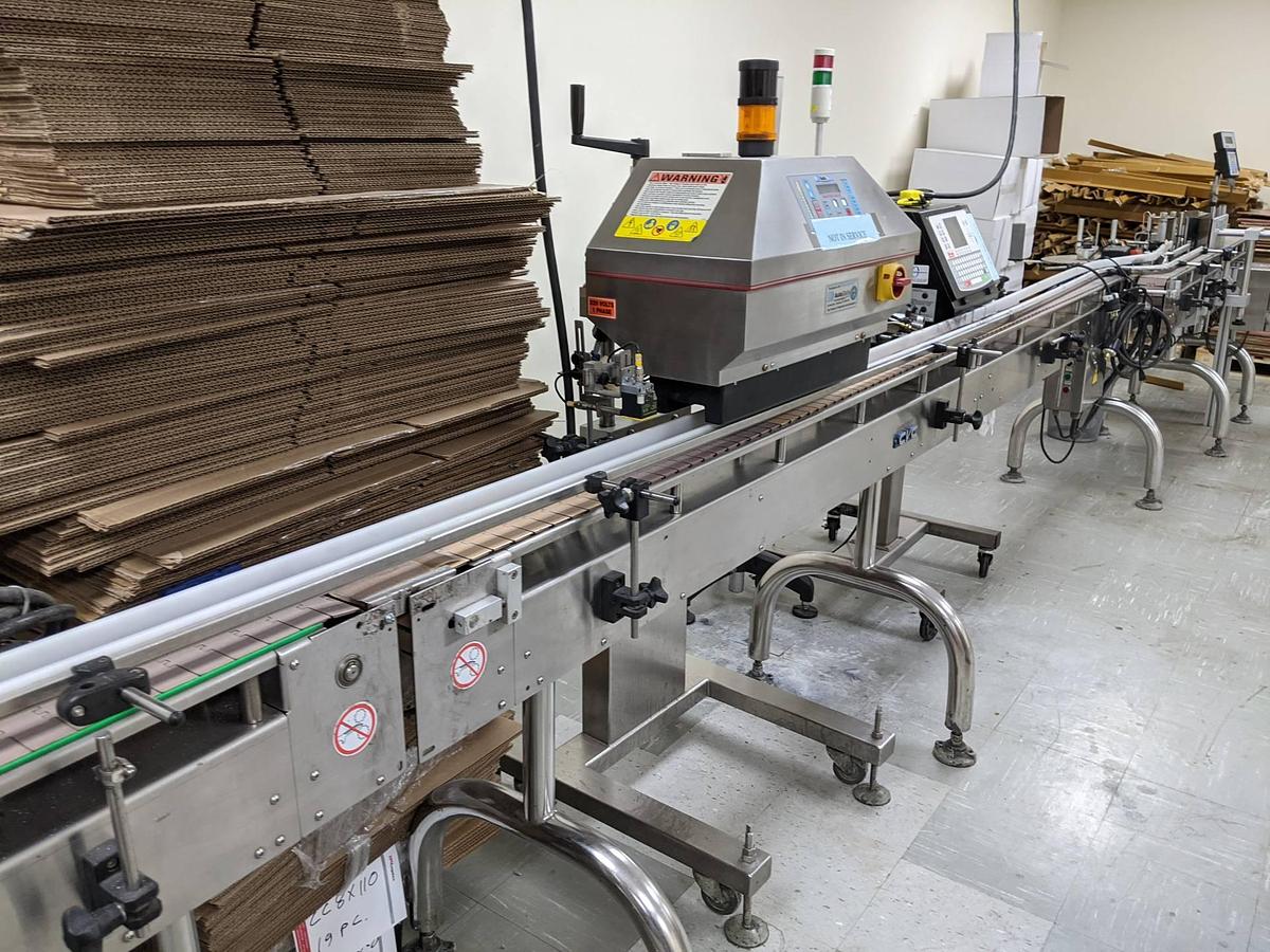 Used CVC Tablet/Capsule Bottling Line, Automatic