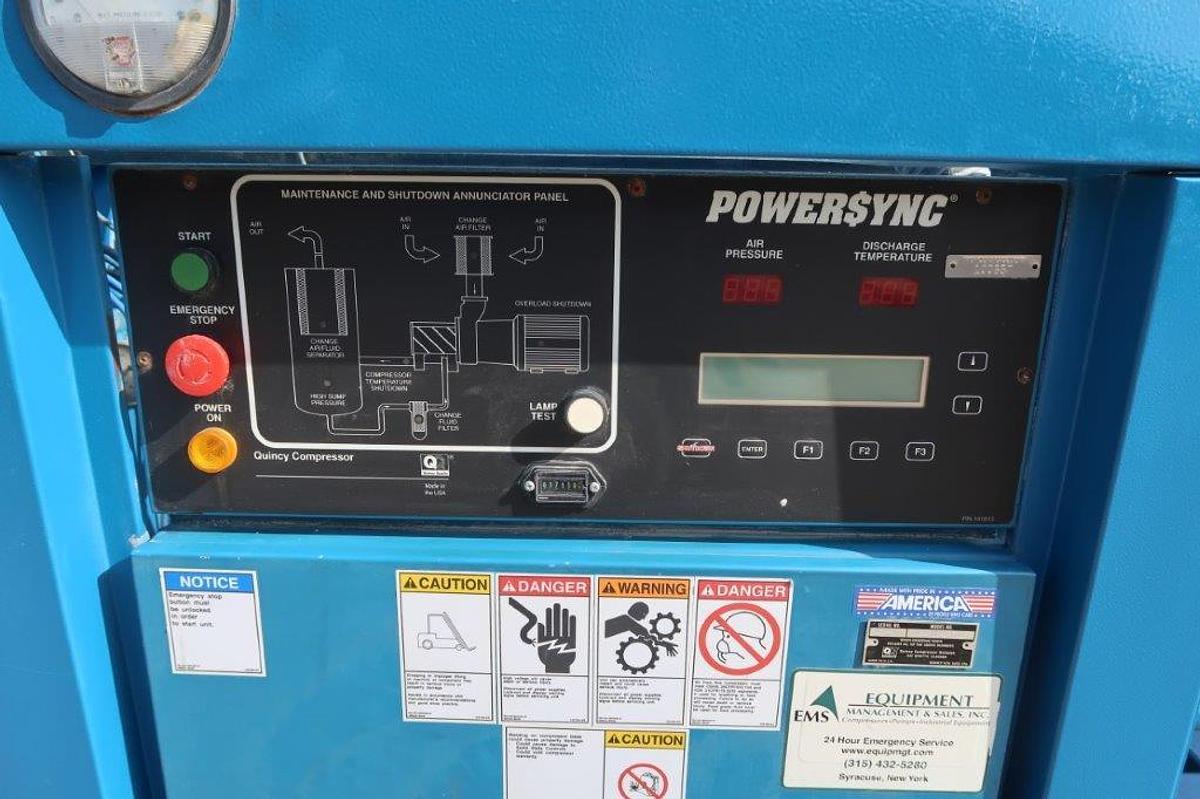 Used Quincy QSI-600 Air Compressor, 150 HP Motor