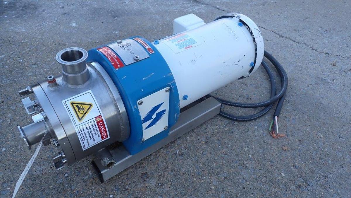 Used Silverson 275LS SS Inline High Shear Mixer, 2HP