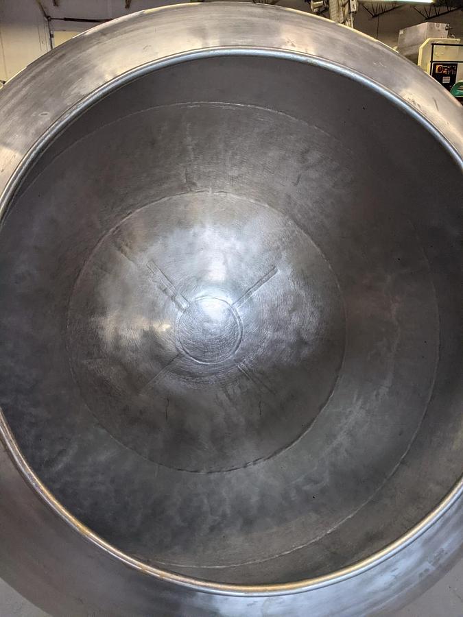 Used 36 In. Diameter Stainless Coating Pan, Portable