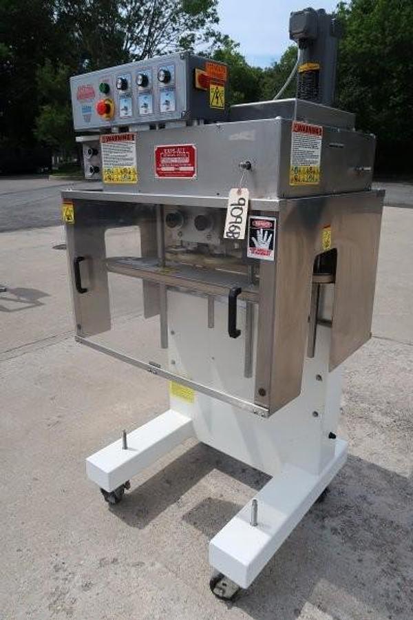 Used Kaps-All FE-4 Automatic Four Spindle Inline Screw Capping Machine