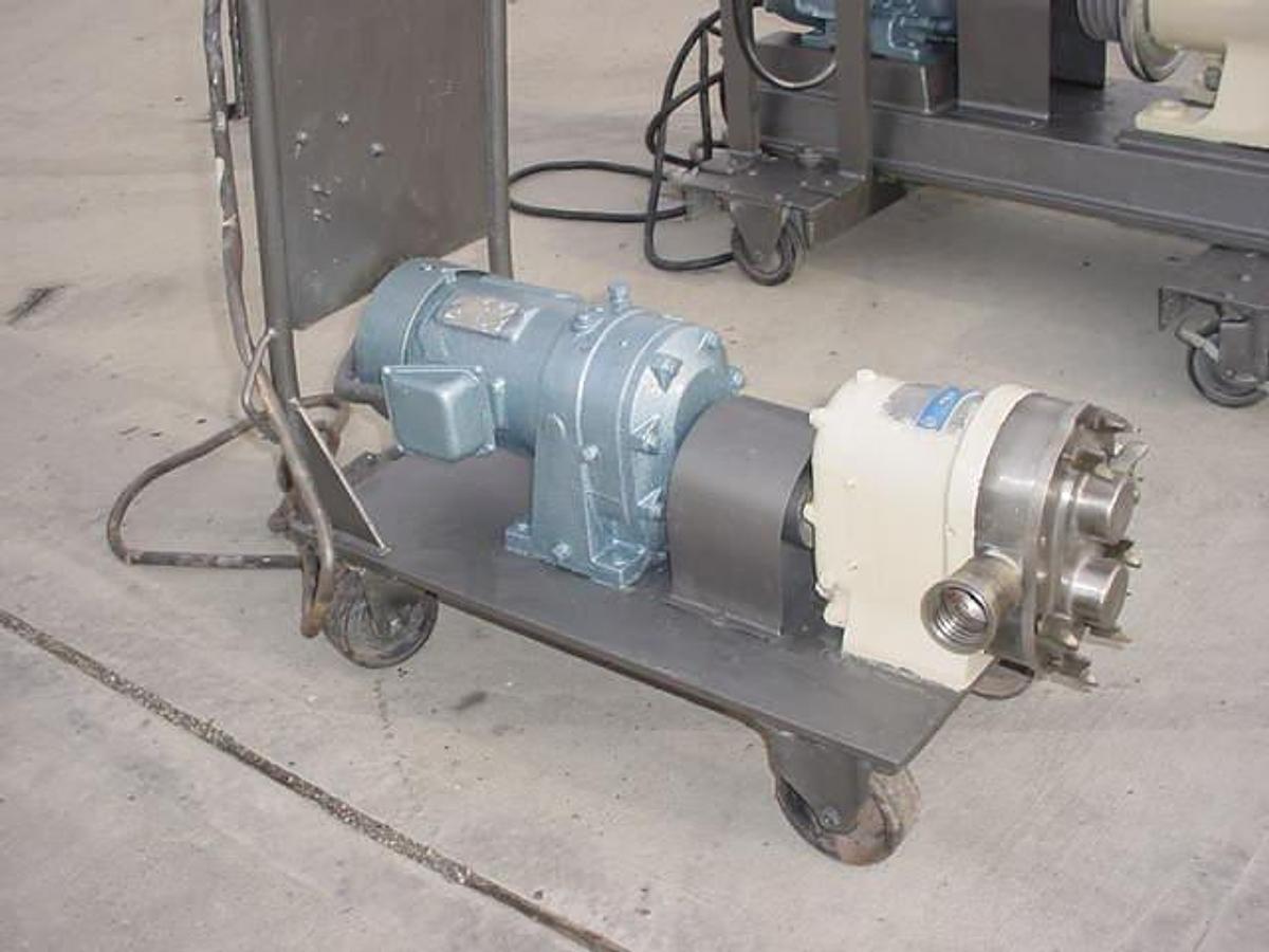 Used Waukesha 25 Ss Positive Displacement Pump