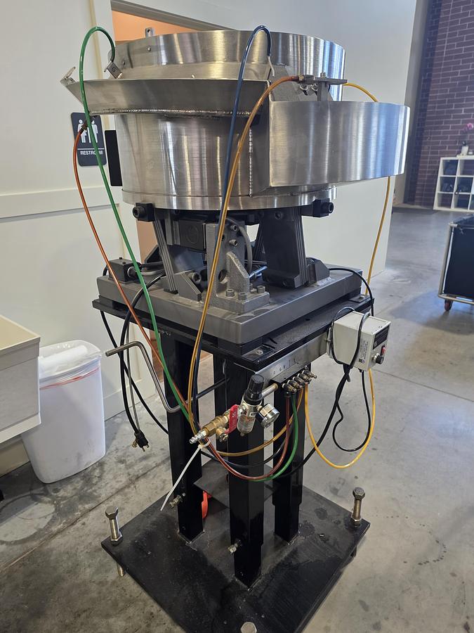 Used Complete Essential Oil Bottle Filling, Capping, and Labeling Line