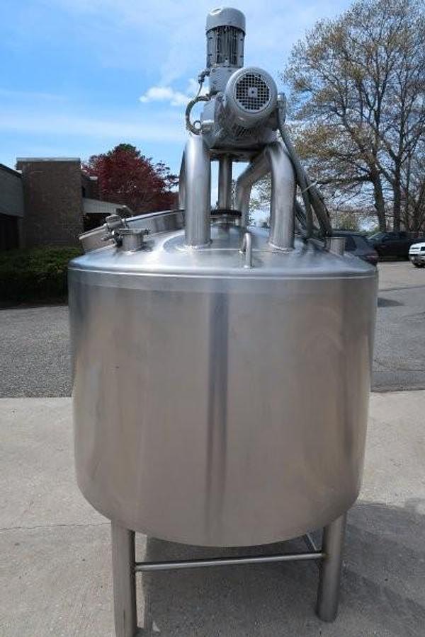 Used 200 Gallon Walker 316SS Dual Motion Mix Kettle, 75PSI Jacket