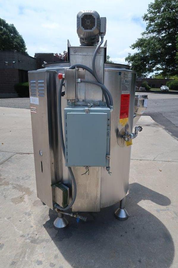 Used 100 Gallon Groen SS Gas Fired Scraper Kettle