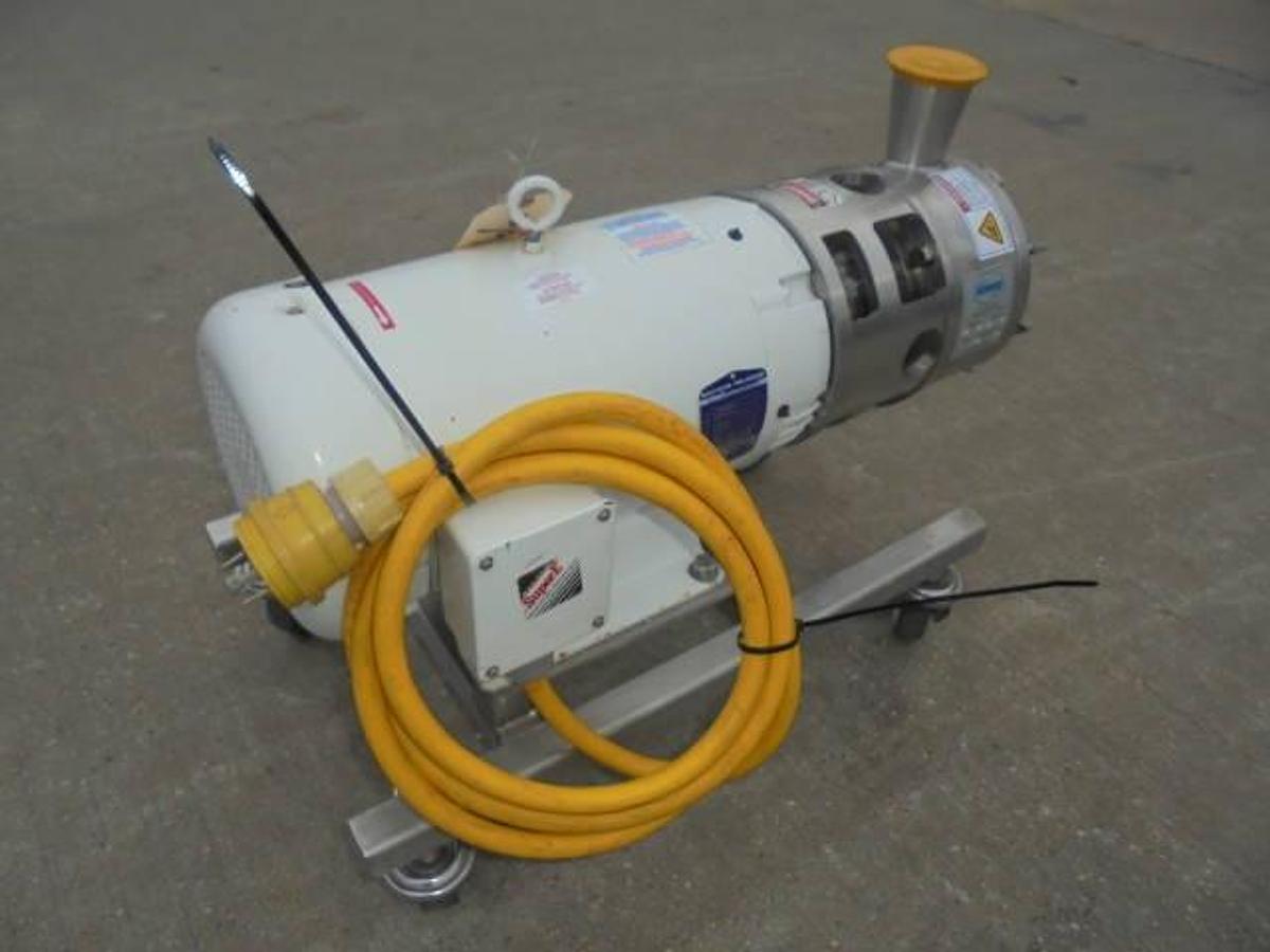 Used Admix DynaShear DS-575 Stainless Steel Inline High Shear Mixer, 15 HP Motor-
