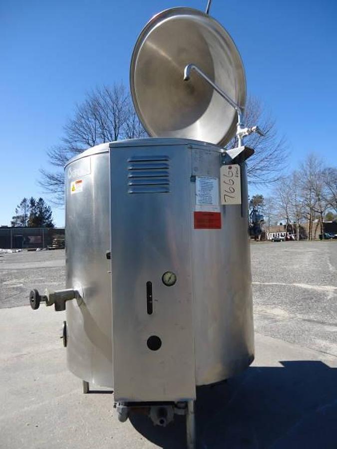 Used 60 Gallon Groen Stainless Steel Gas Fired Kettle