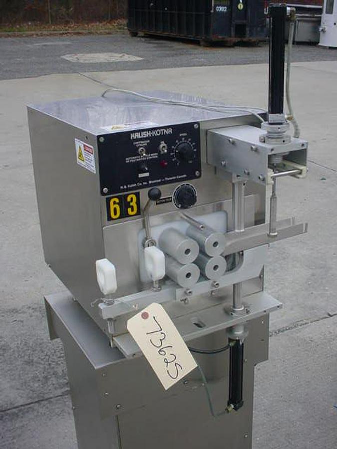 Used Kalish “Kotner” Cotton Inserting Machine