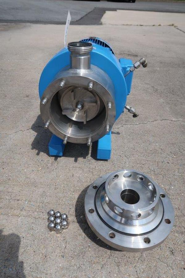 Used Silverson 450 Inline High Shear Mixer, Stainless