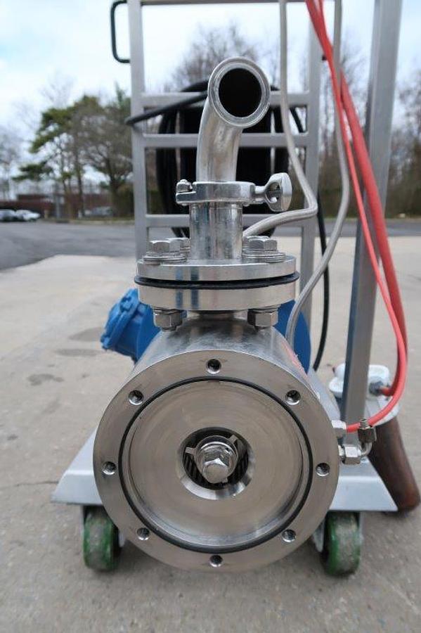Used IKA 20 HP Stainless Steel Dispax Reactor/Inline High Shear Mixer, XP