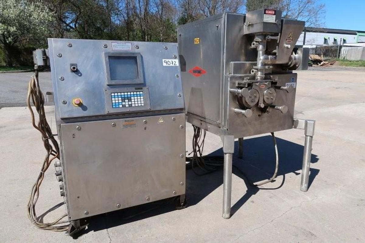 Used Fitzpatrick Chilsonator Pilot Plant Roll Compaction Machine, XP Motors