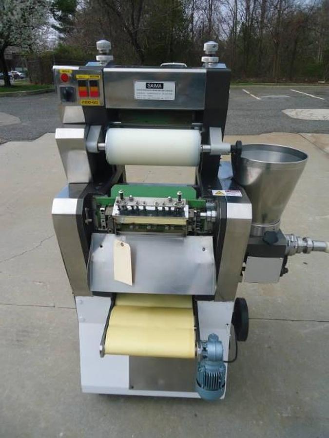 Used SAIMA RAV.265 Machine, tooling for Tortellini and Mini Ravioli
