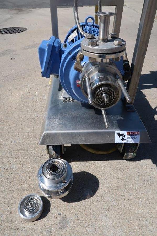 Used IKA DR3-6/6A SS Multi-Stage Inline High Shear Mixer, 10HP, XP