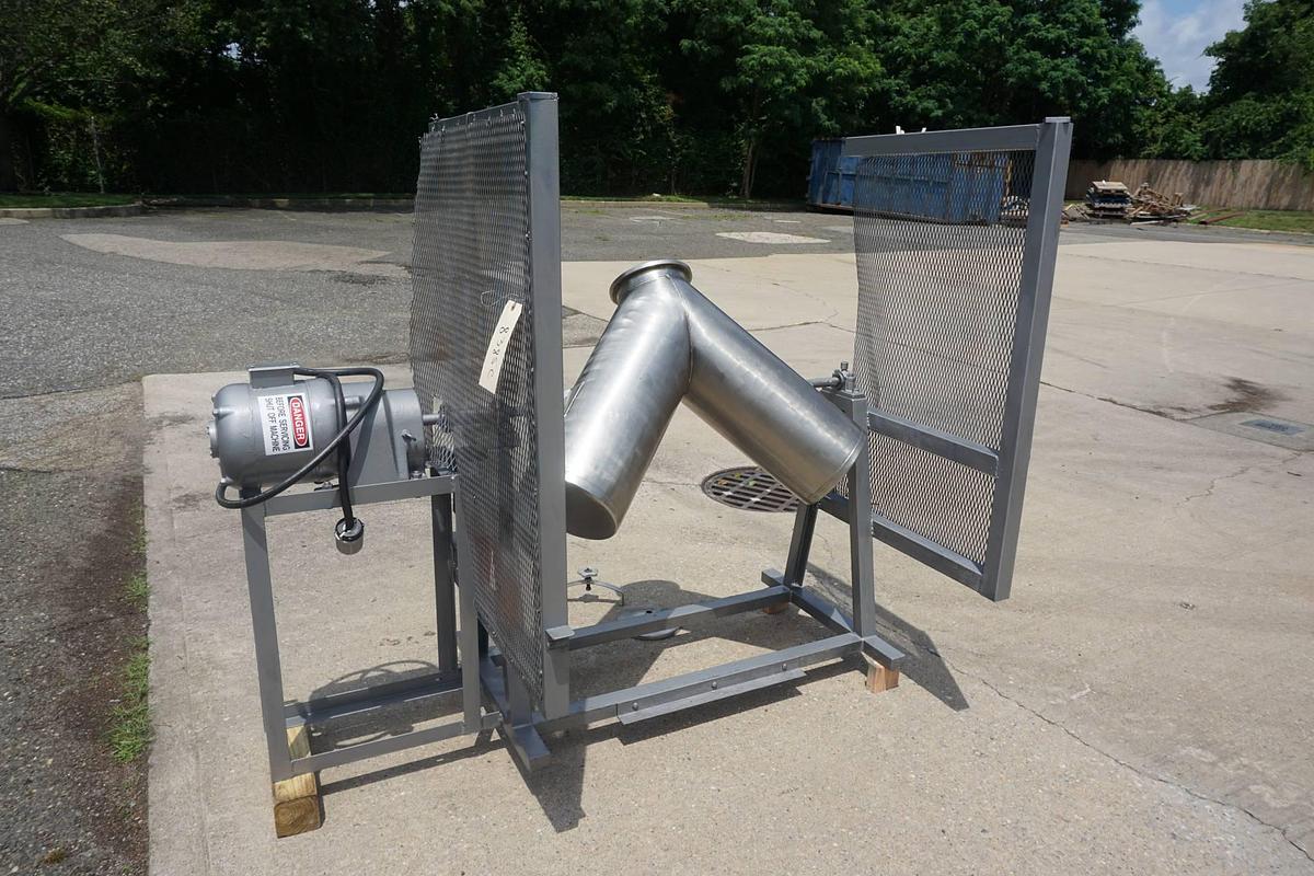 Used 2 Cu. Ft. Stainless Steel “V” Blender