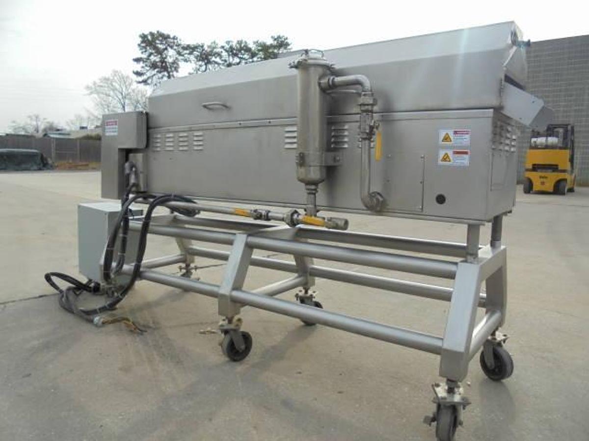 Used Heat and Control Mastermatic CF350E Stainless Steel Continuous Fryer, Electric