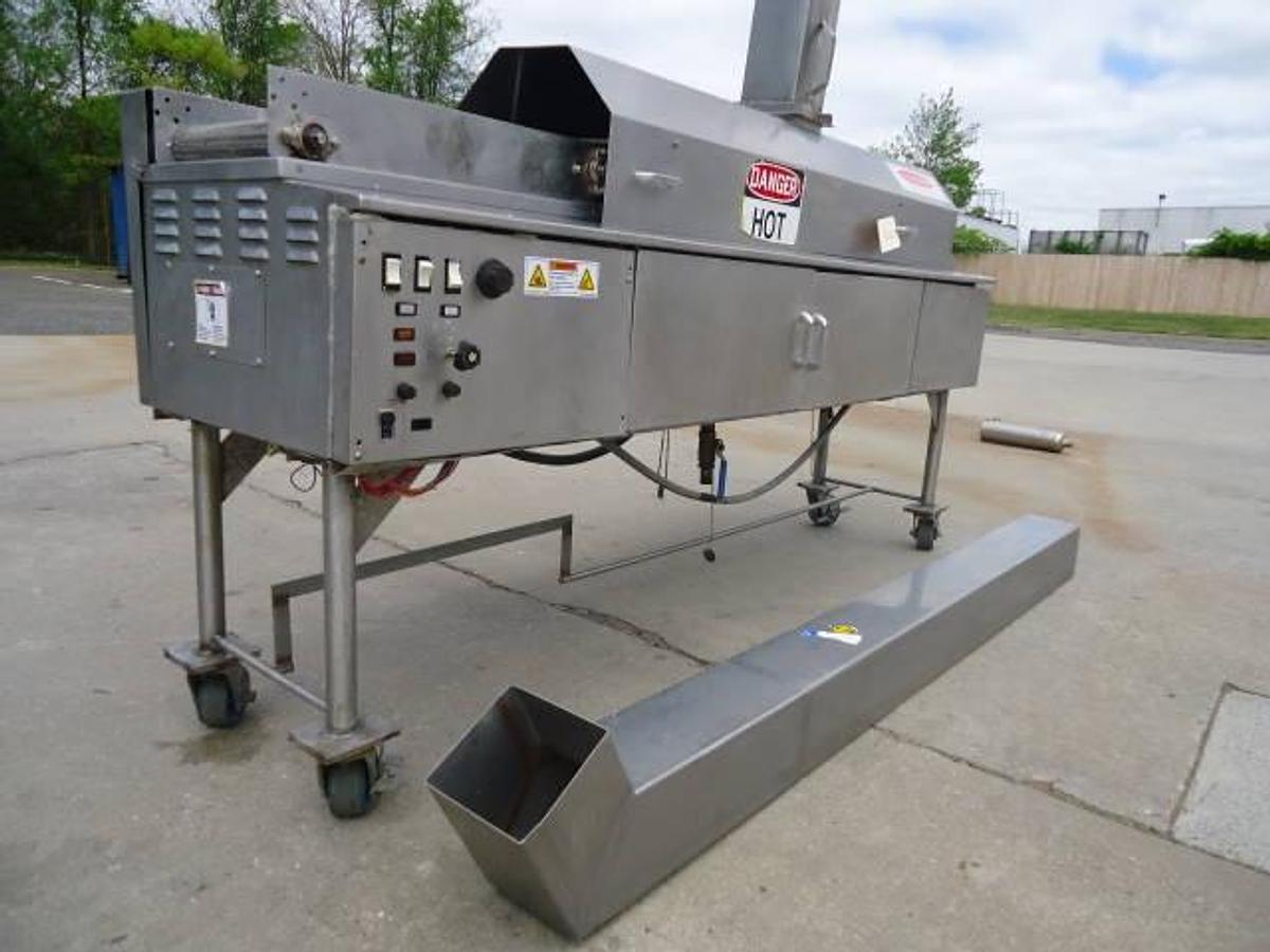 Used Heat & Control Mastermatic Cf300e Ss Continuous Fryer, Electric
