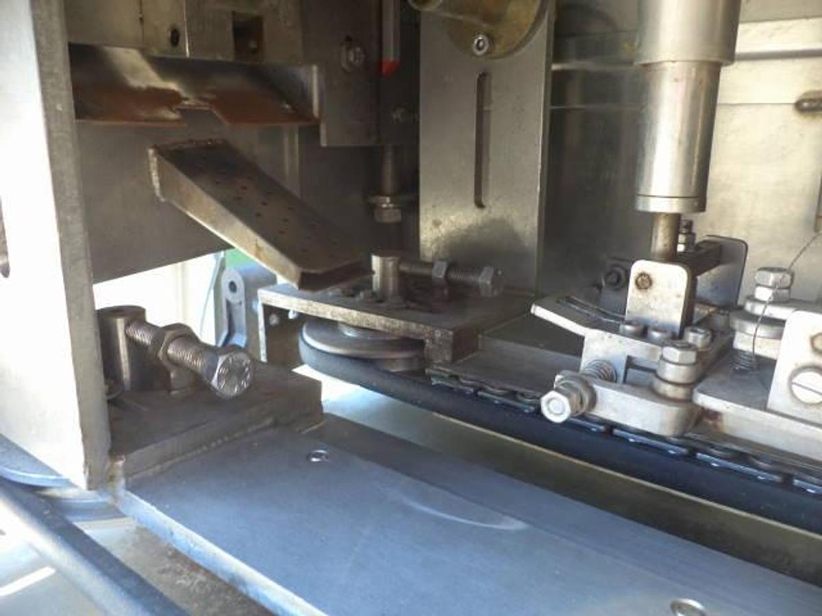 Used Emerito CT-2000 Steam Capping Machine, Stainless Steel