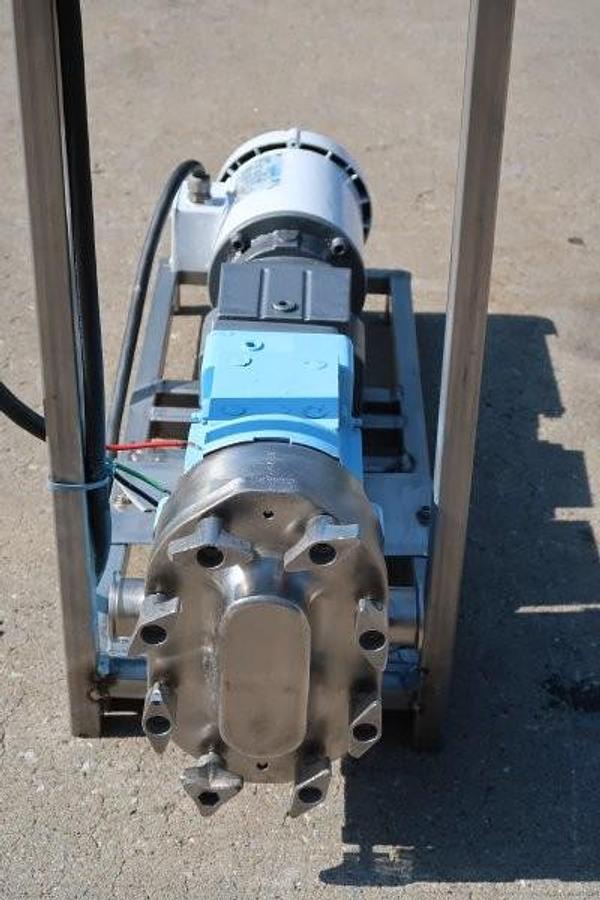 Used Wright Flow Technologies SS Positive Displacement Pump