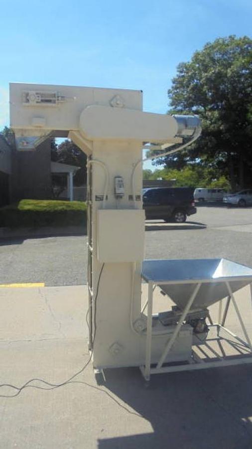 Used Frazier & Son “Whiz-Lifter” Bucket Elevator, 78 In. Discharge Height