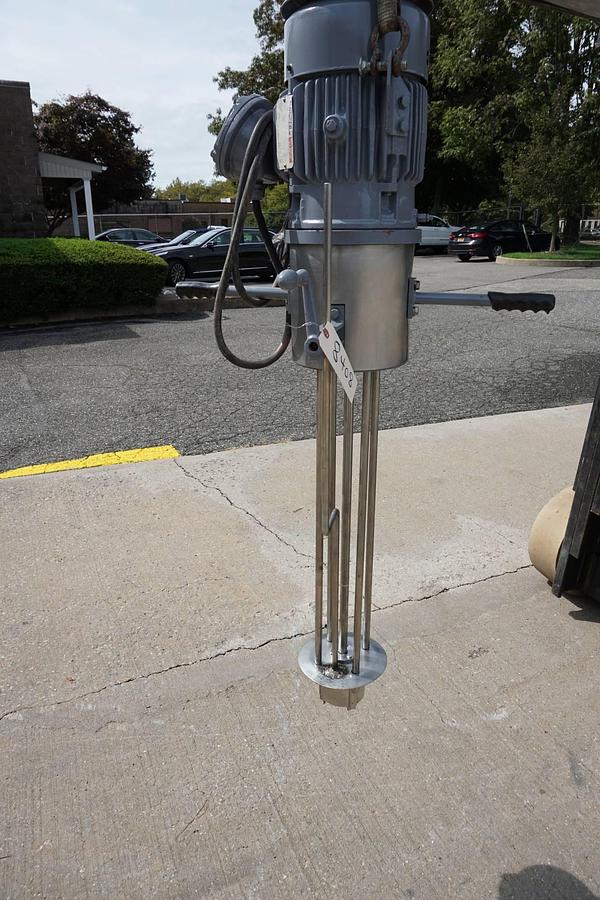 Used Hill 3 HP Drop In Homogenizing Mixer, XP