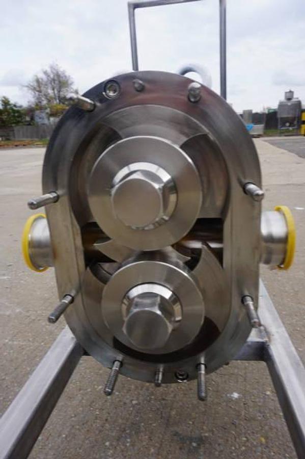 Used Wright 0450 Stainless Steel Positive Displacement Pump, Portable
