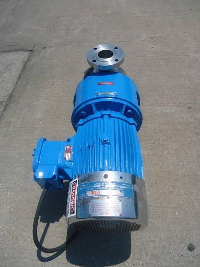 Used Silverson 600ls Stainless Steel Inline High Shear Mixer, 30  Hp