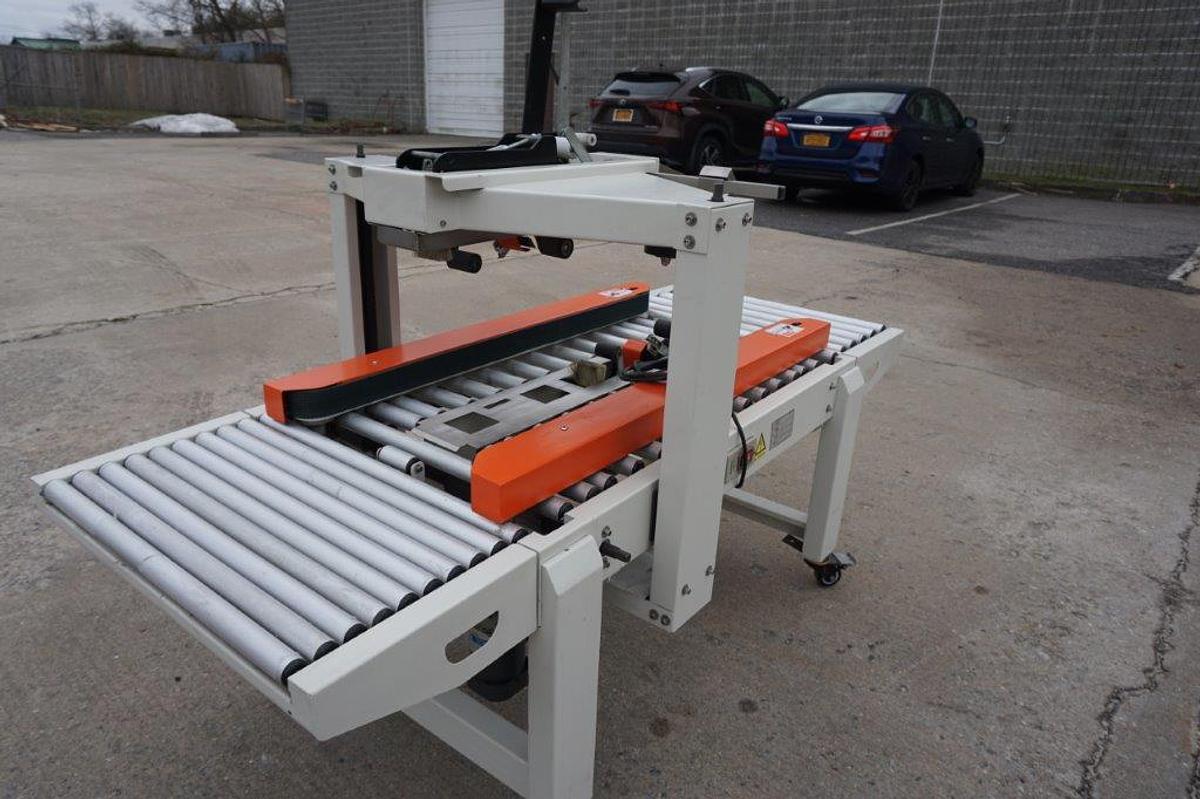 Used Single Phase Top and Bottom Case Sealer, Single Phase Electrics