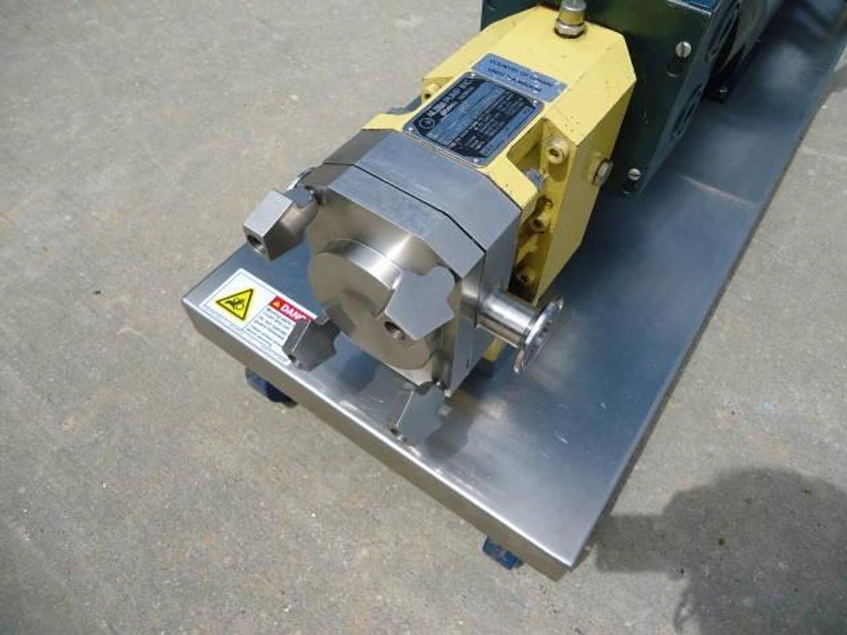 Used Albin 2hp Positive Displacement Gear Pump, Portable