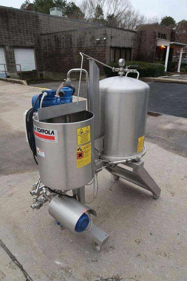 Used Della Toffola FSB4 Pressure Leaf DE Filter
