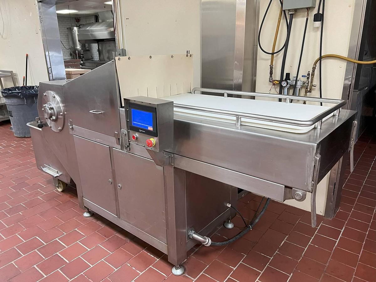 Used MPBS Frozen Block Chipper/Flaker, SS front-mounted digital control pad