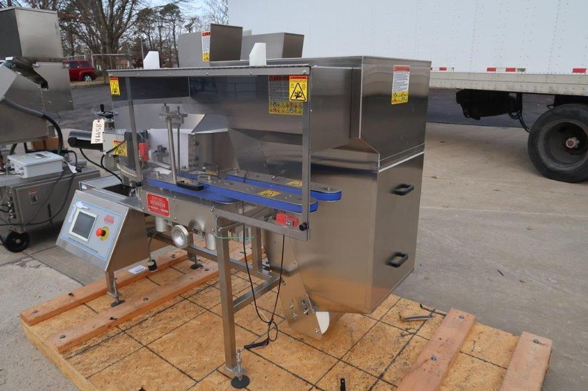 Used Kaps All AU-3S Compact Plastic Bottle Unscrambler, Stainless