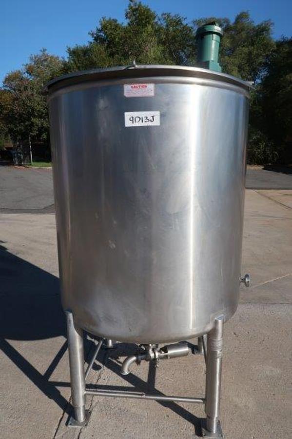 Used 300 Gallon APV Crepaco Stainless Steel Mix Tank