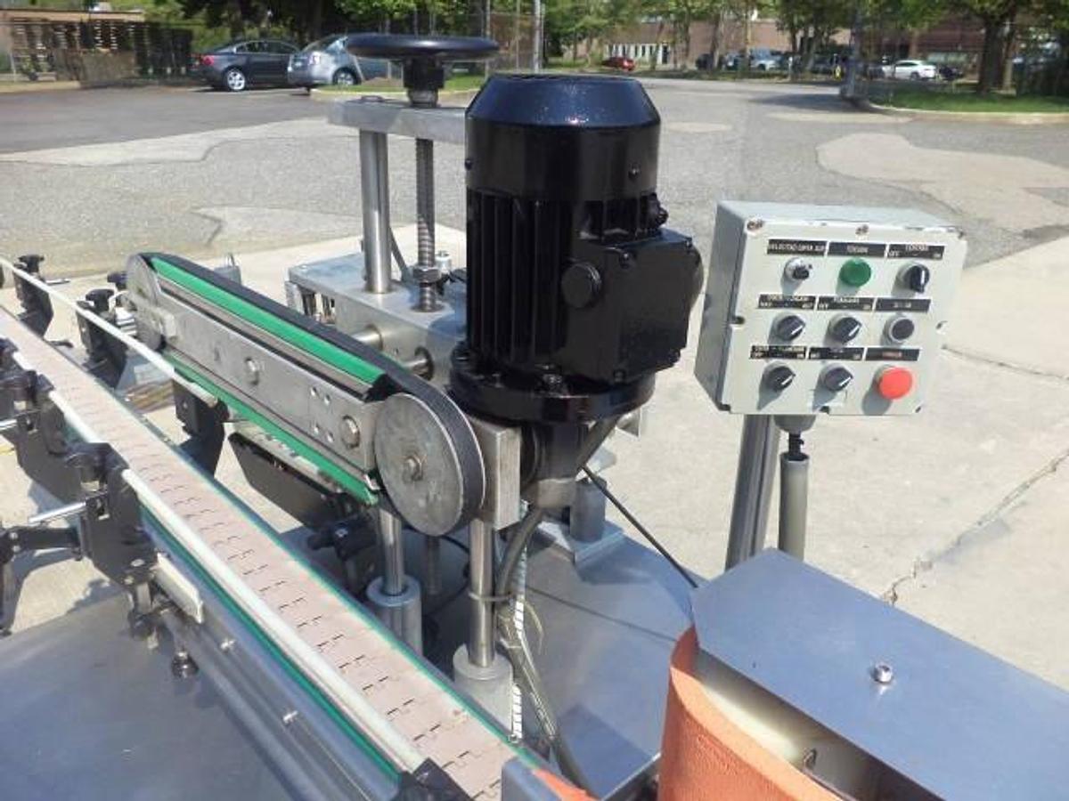 Used Tirelli “Delta 1” Automatic Pressure Sensitive Spot/Wraparound Labeler, with Coder