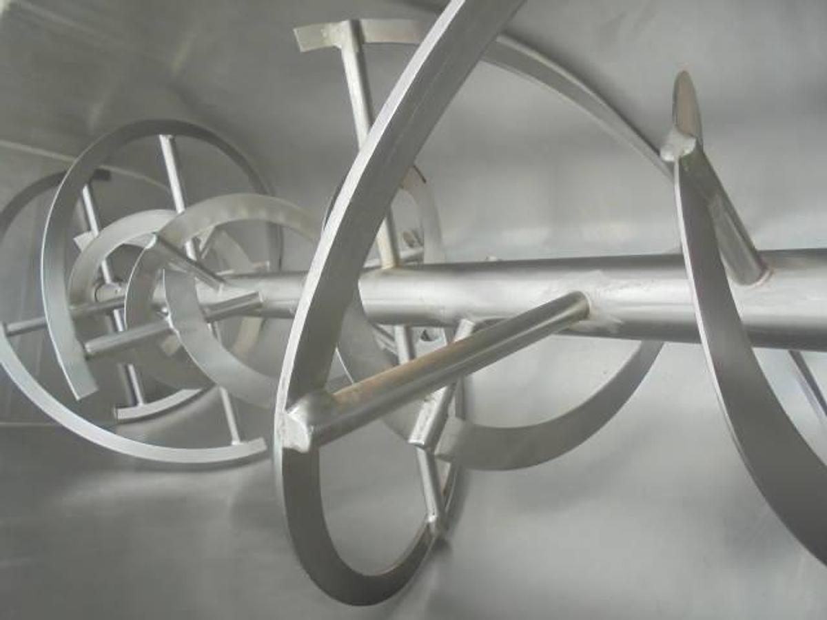 Used 36 CF Day Stainless Steel Double Ribbon Blender, 15HP Motor