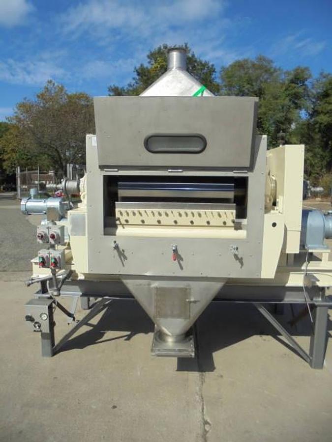 Used Buflovak 24 In. x 36 In. Drum Flaker/Dryer, Food Application