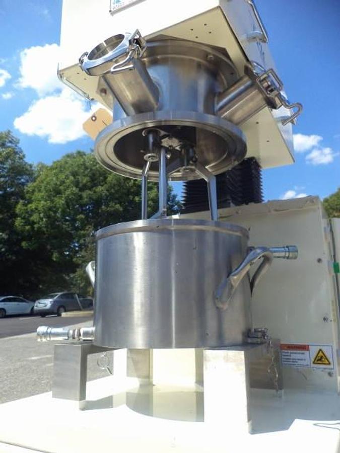Used Charles Ross & Son 2 Gallon  Stainless Steel Vacuum Double Planetary Mixer, Jacketed Tanks