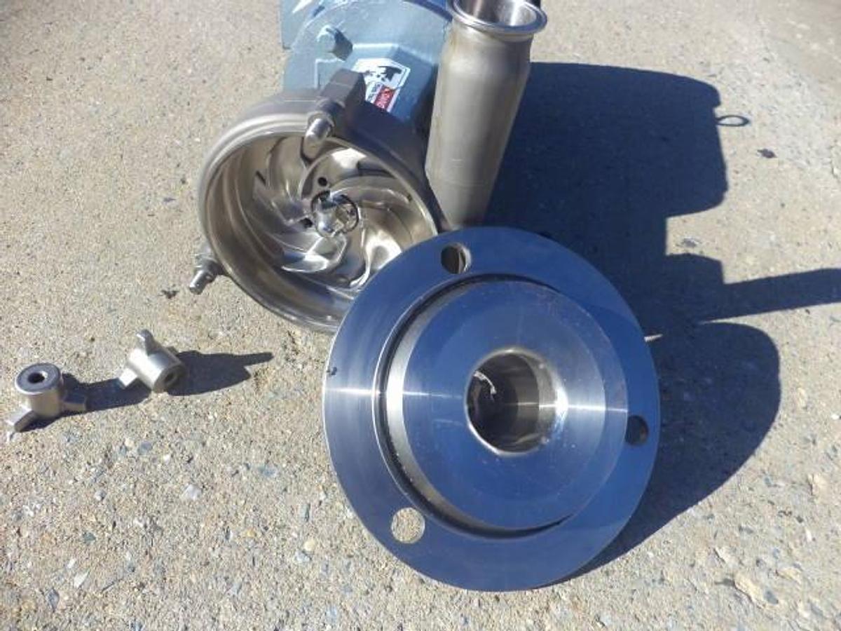 Used Fristam 2-1/2 In. X 2 In. Stainless Steel Sanitary Centrifugal Pump