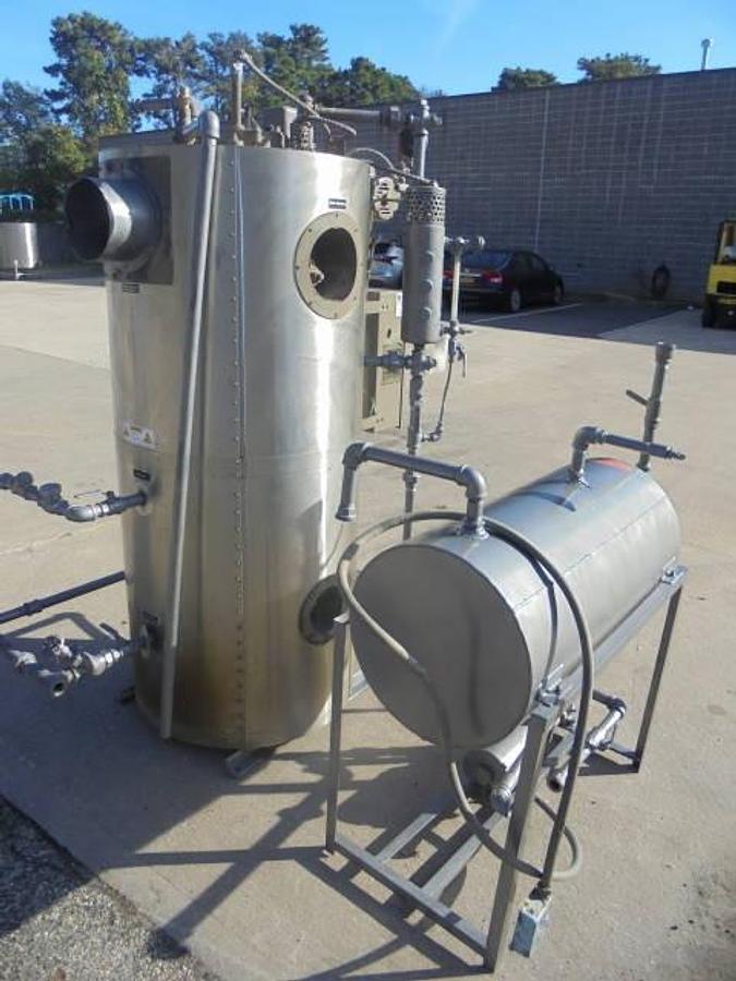 Used Fulton FB-015-A Fuel Fired Steam Boiler