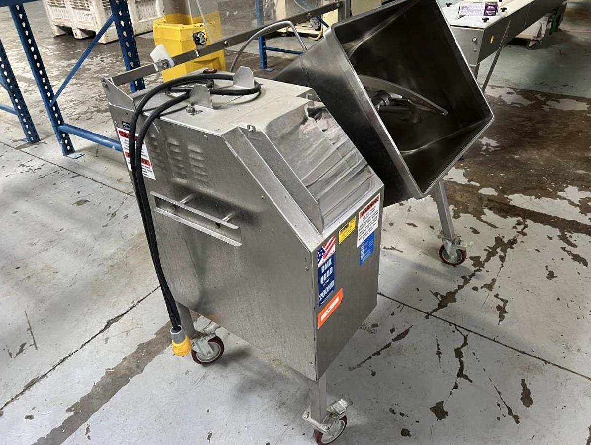 Used Daniels 200HD Stainless Steel Heavy Duty Double Acting Mixer, Tilt