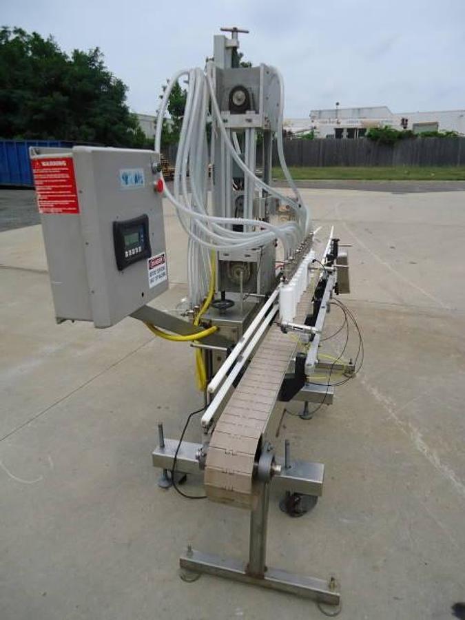 Used Kaps All/Fills-All Vol-32 twelve piston automatic filler