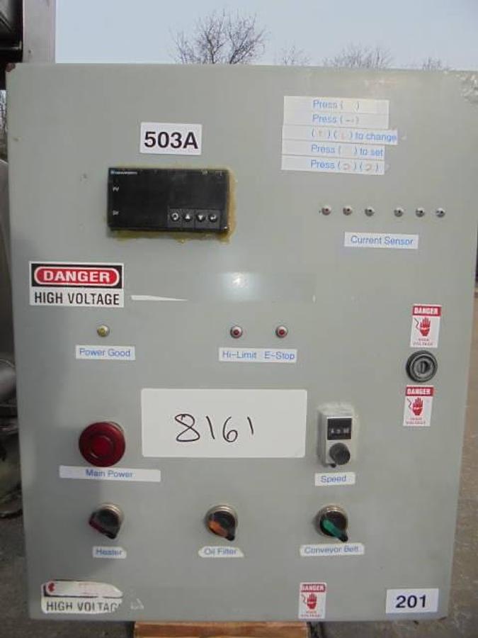 Used Heat and Control Mastermatic CF350E Stainless Steel Continuous Fryer, Electric