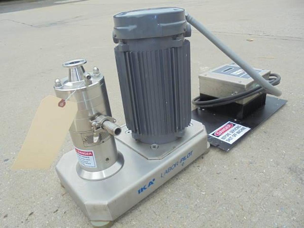 Used IKA Model Labor-Pilot 20 Inline Mixer, XP